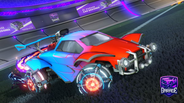 A Rocket League car design from pereiraPT2002