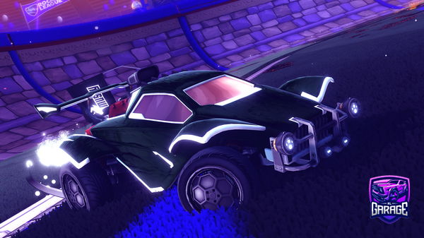 A Rocket League car design from Ox0375