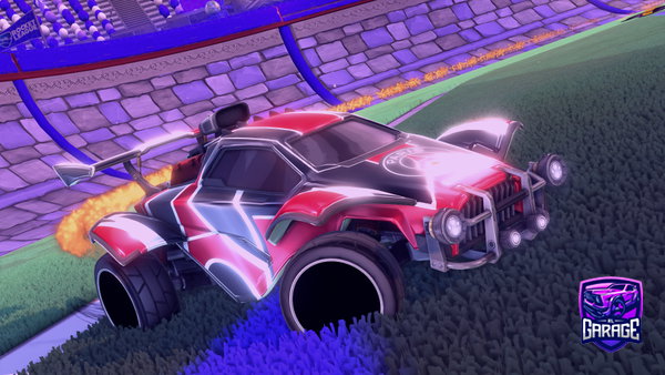 A Rocket League car design from Hekthor1903_on_ps5