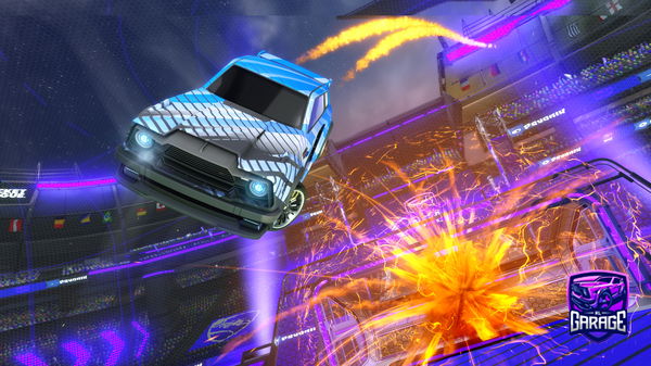 A Rocket League car design from TS9