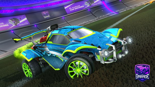 A Rocket League car design from shadyCust0mr