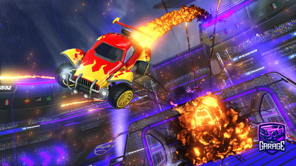 A Rocket League car design from GamerLovesGaming