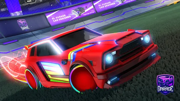 A Rocket League car design from TTV_someone_scores_goals