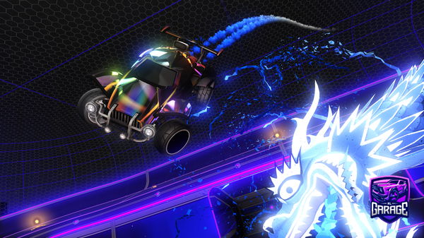 A Rocket League car design from McGsus