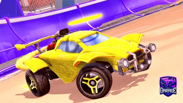 A Rocket League car design from SGR2