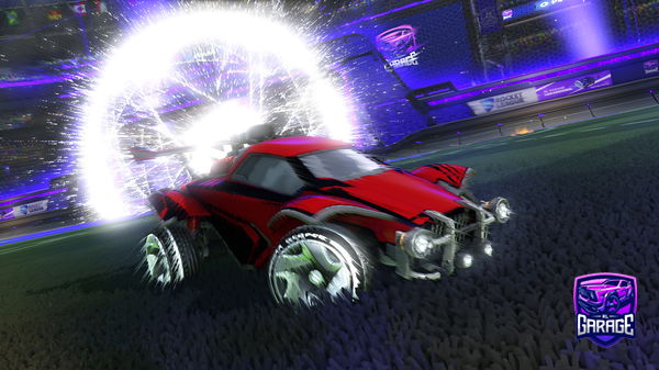 A Rocket League car design from evangelism