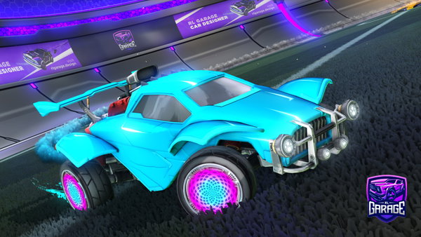 A Rocket League car design from Exotic_Salami