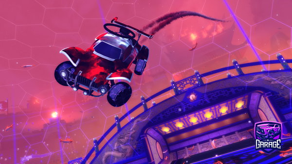 A Rocket League car design from SSLBoy