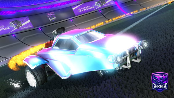 A Rocket League car design from RAMEZV