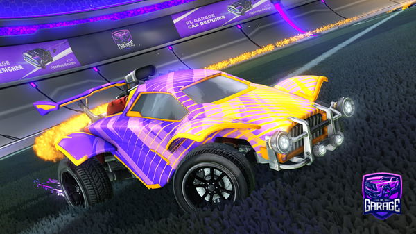 A Rocket League car design from qxxiy