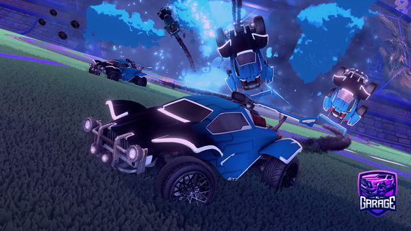 A Rocket League car design from -_-K2l-_-A7