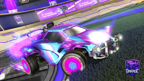 A Rocket League car design from Shatterrred