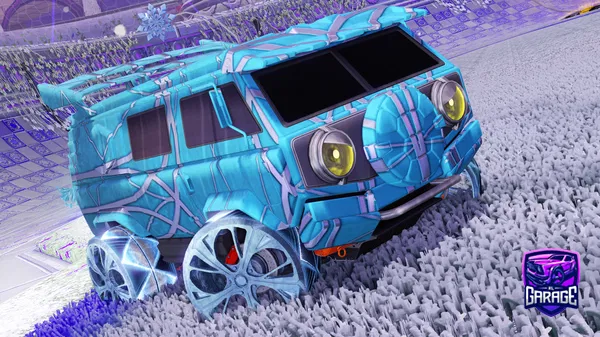 A Rocket League car design from abspielen