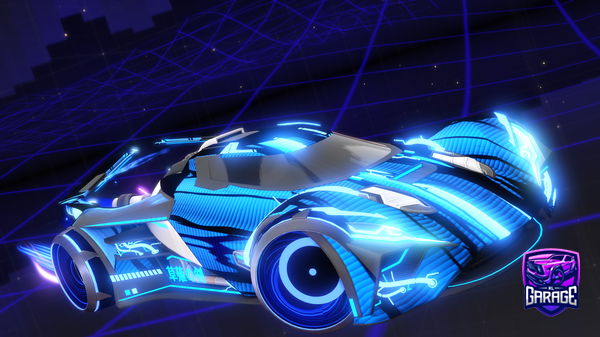 A Rocket League car design from Flying_Lama_11