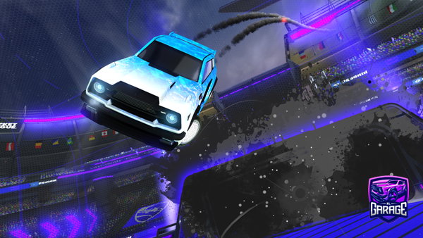 A Rocket League car design from dateager