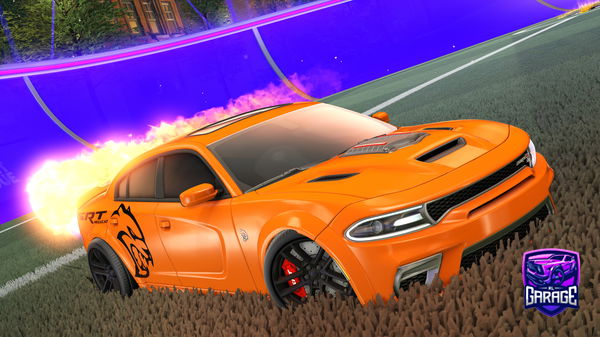 A Rocket League car design from Miata22b