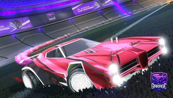 A Rocket League car design from TheToxicFranco