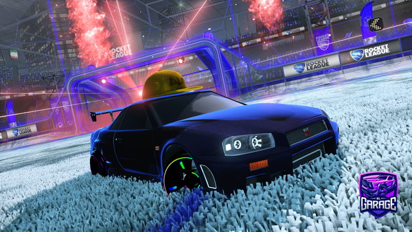 A Rocket League car design from Sandra257