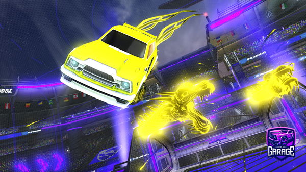 A Rocket League car design from Yuswi