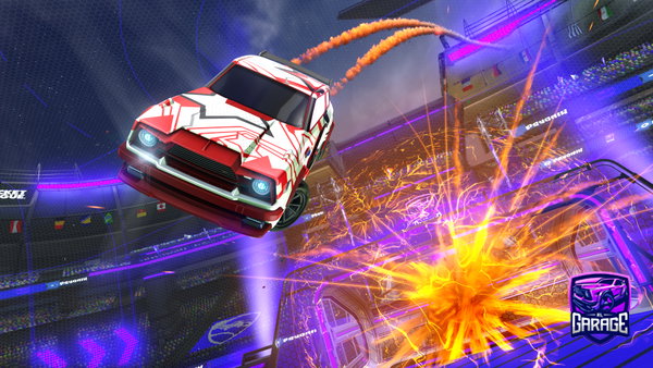 A Rocket League car design from AbeNotHam