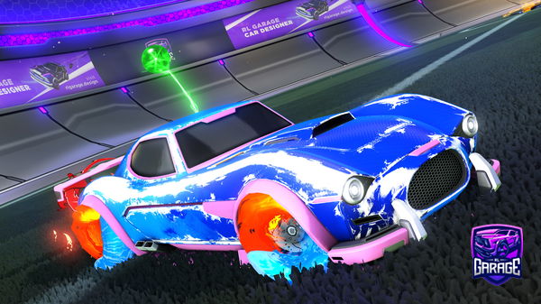 A Rocket League car design from RocketyRocketBoi