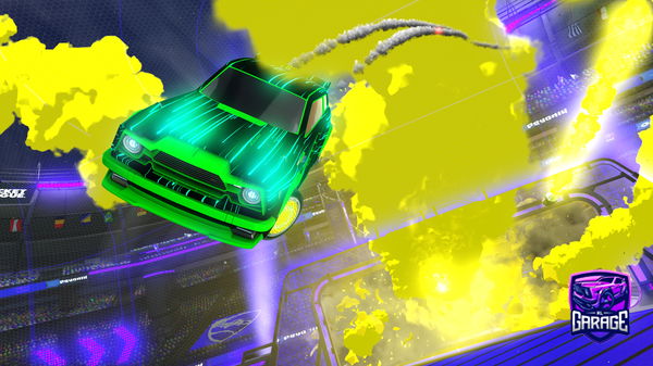 A Rocket League car design from voltriek