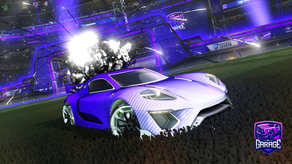 A Rocket League car design from JHJ24