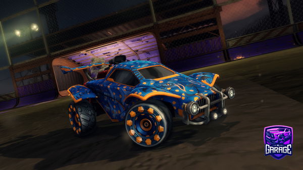 A Rocket League car design from ChappyDaBoi3