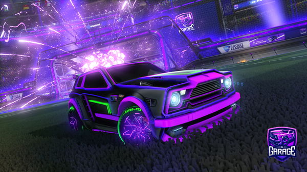 A Rocket League car design from WookiesBurrito