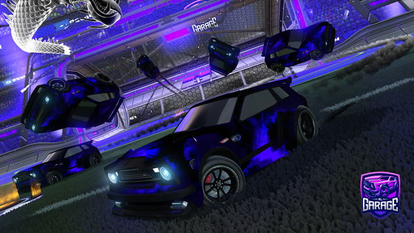 A Rocket League car design from Hanszie13