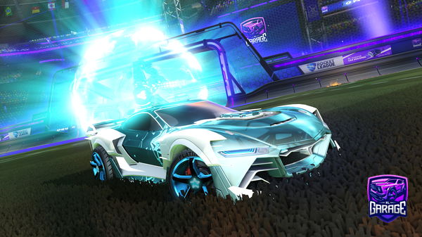 A Rocket League car design from momosgo