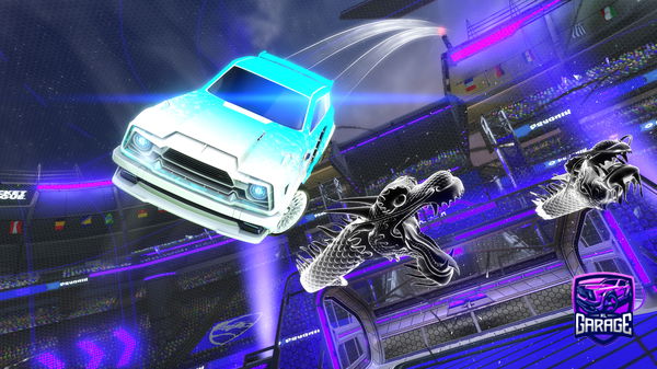 A Rocket League car design from OnajlikizHR