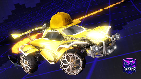 A Rocket League car design from xxxsgorxxx