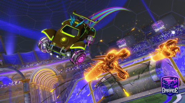 A Rocket League car design from p_silv