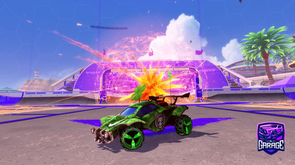 A Rocket League car design from kadu958