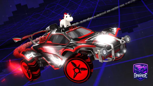 A Rocket League car design from pulse_gxdzxlla