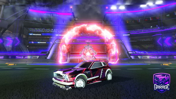 A Rocket League car design from Ishowsplashy