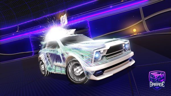 A Rocket League car design from YaBoiBlu01