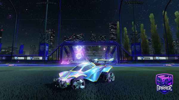 A Rocket League car design from Oppliger