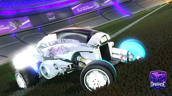 A Rocket League car design from leoshredz
