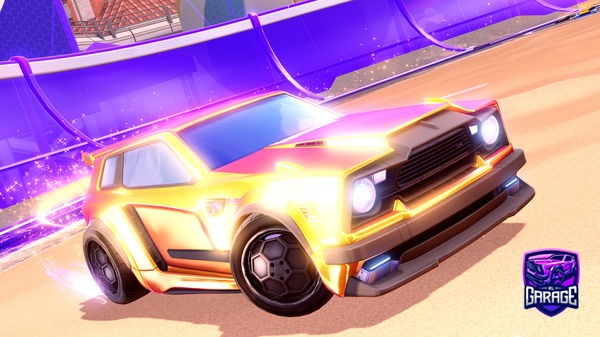 A Rocket League car design from Thronflohx