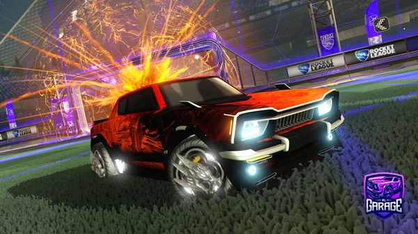 A Rocket League car design from Kek24-de