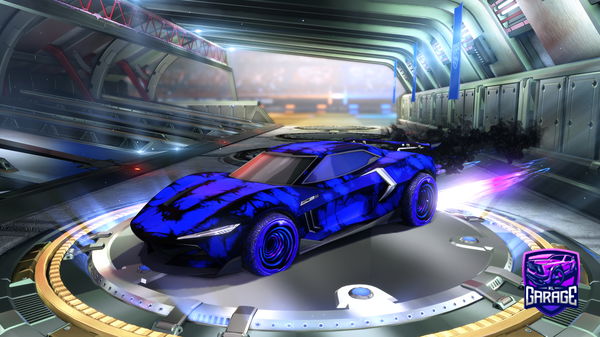 A Rocket League car design from YOUSEF_SSXB