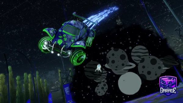 A Rocket League car design from 2Crispy