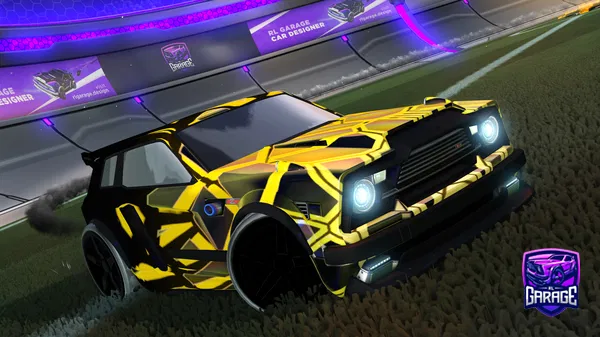 A Rocket League car design from Jordannash555