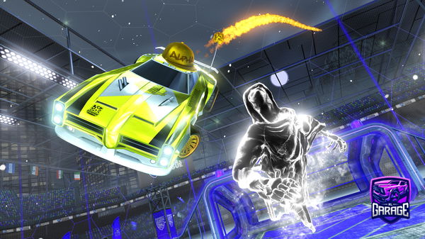 A Rocket League car design from Vokzy500