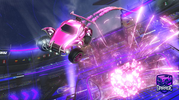 A Rocket League car design from Fluim