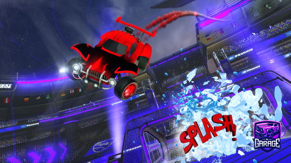 A Rocket League car design from AE_Laser