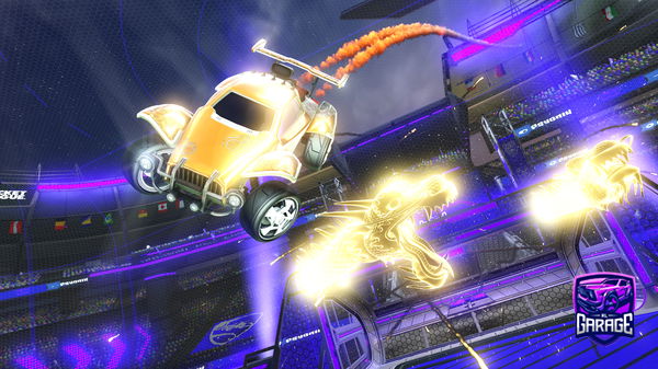 A Rocket League car design from Victory_EF