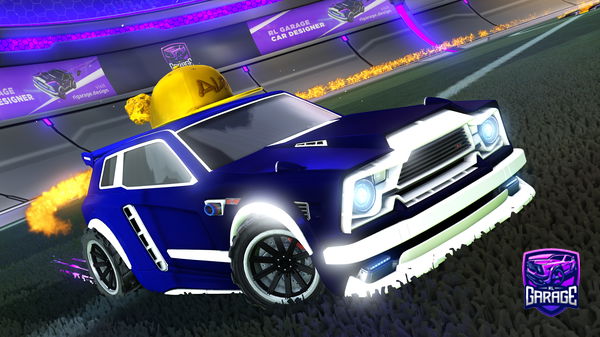 A Rocket League car design from SPLASH_SAMU